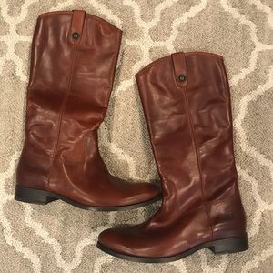 Frye brown boots size 12